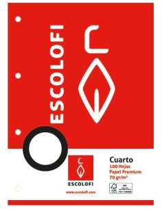 RECAMBIO ESCOLOFI 4º 100h 4 TAL. PT.3